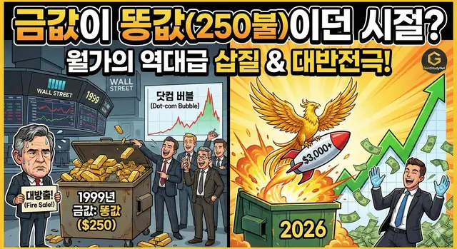 금이 똥값 취급받던 시절, '250달러'의 굴욕을 아시나요? 대표 이미지