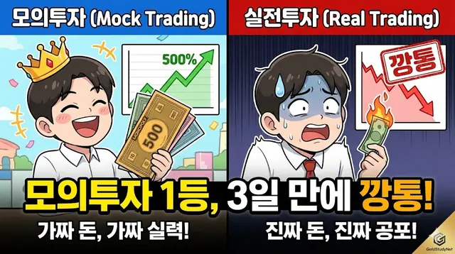 모의투자는 수익을 잘 내지만 실투에서는 힘든 이유 대표 이미지