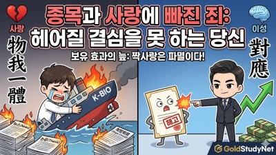 종목과 사랑에 빠진 죄 헤어질 결심을 못 하는 당신에게