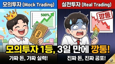 모의투자는 수익을 잘 내지만 실투에서는 힘든 이유