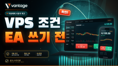 Vantage VPS 조건, EA 자동매매 사용자가 확인할 것