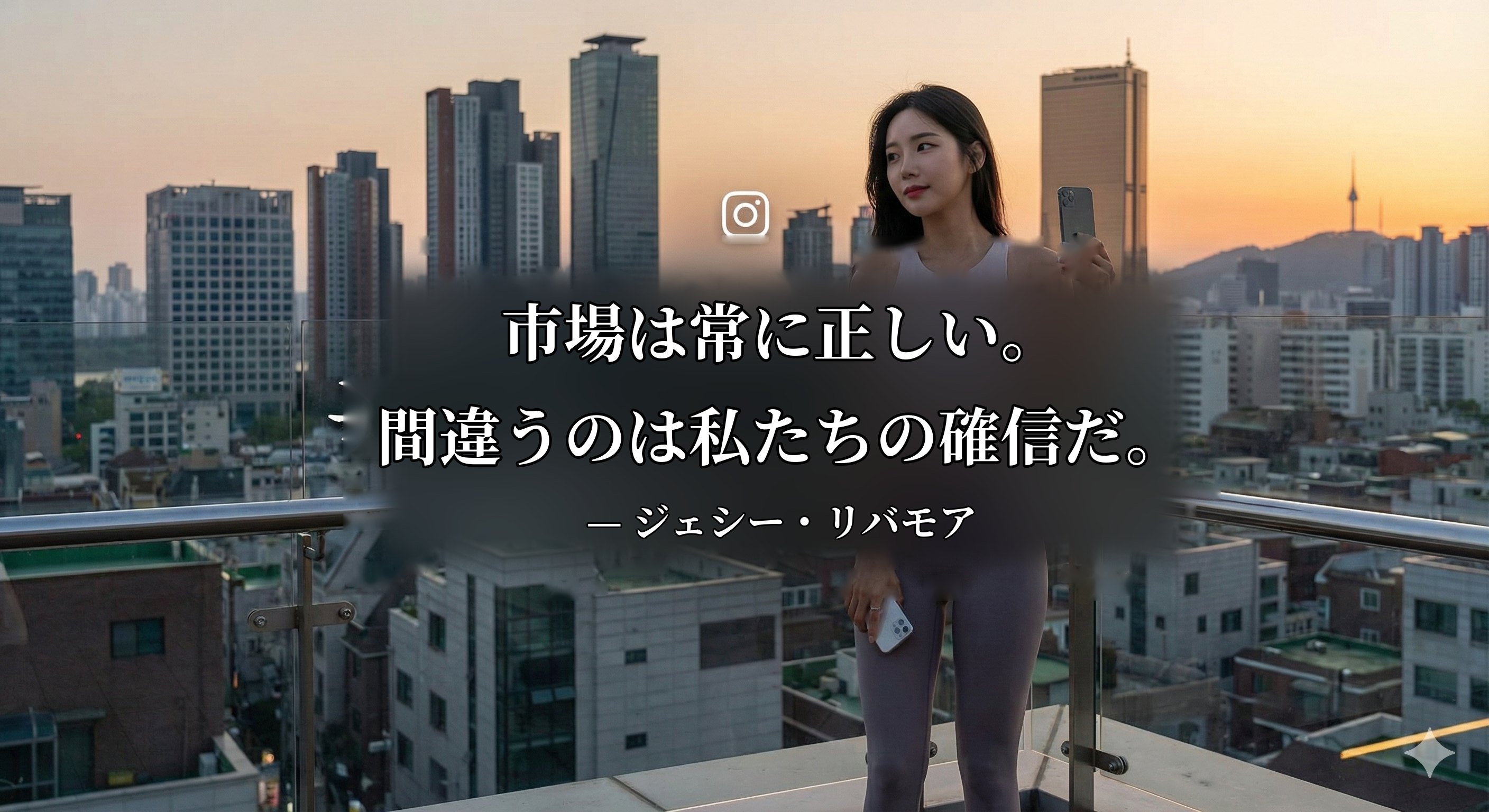 市場は常に正しい。 間違うのは私たちの確信だ。 — ジェシー・リバモア
