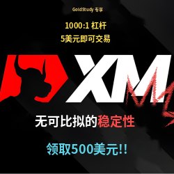XM — 1000:1 杠杆，5美元即可交易，领取500美元